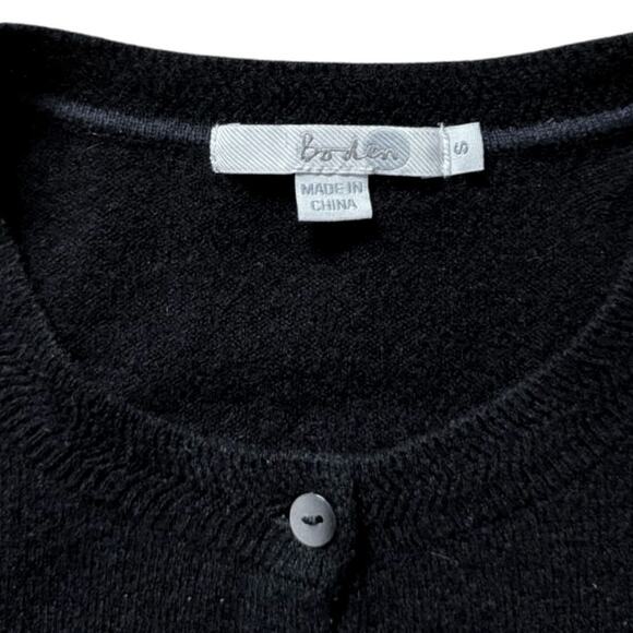 Boden Black Cashmere Sweater | Size S - Picture 5 of 9